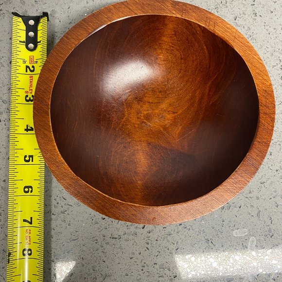 Vintage Baribocraft Wooden Bowls Set of 3 - Picture 9 of 9